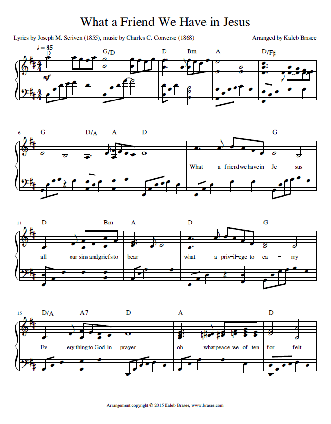 Sheet Music - Brasee.com